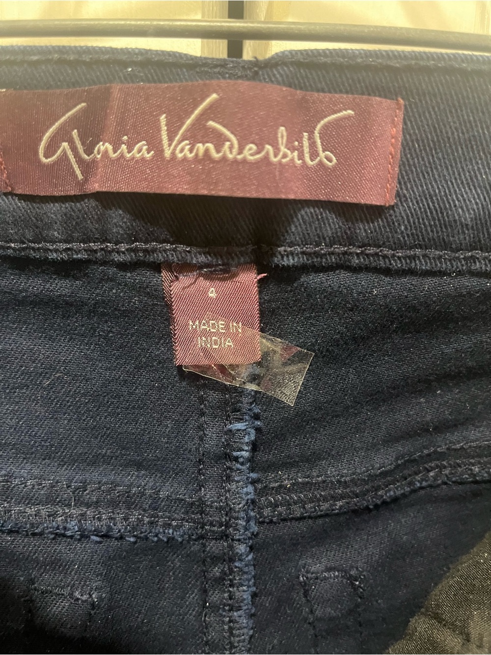 Gloria Vanderbilt Dark Navy Jeggings - Slim Fit